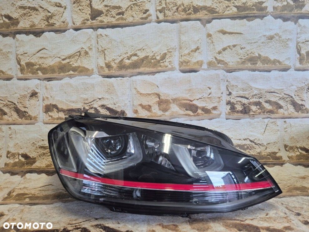 Reflektor Przód strona prawa Volkswagen Golf VII GTI 5G1941752A - 2