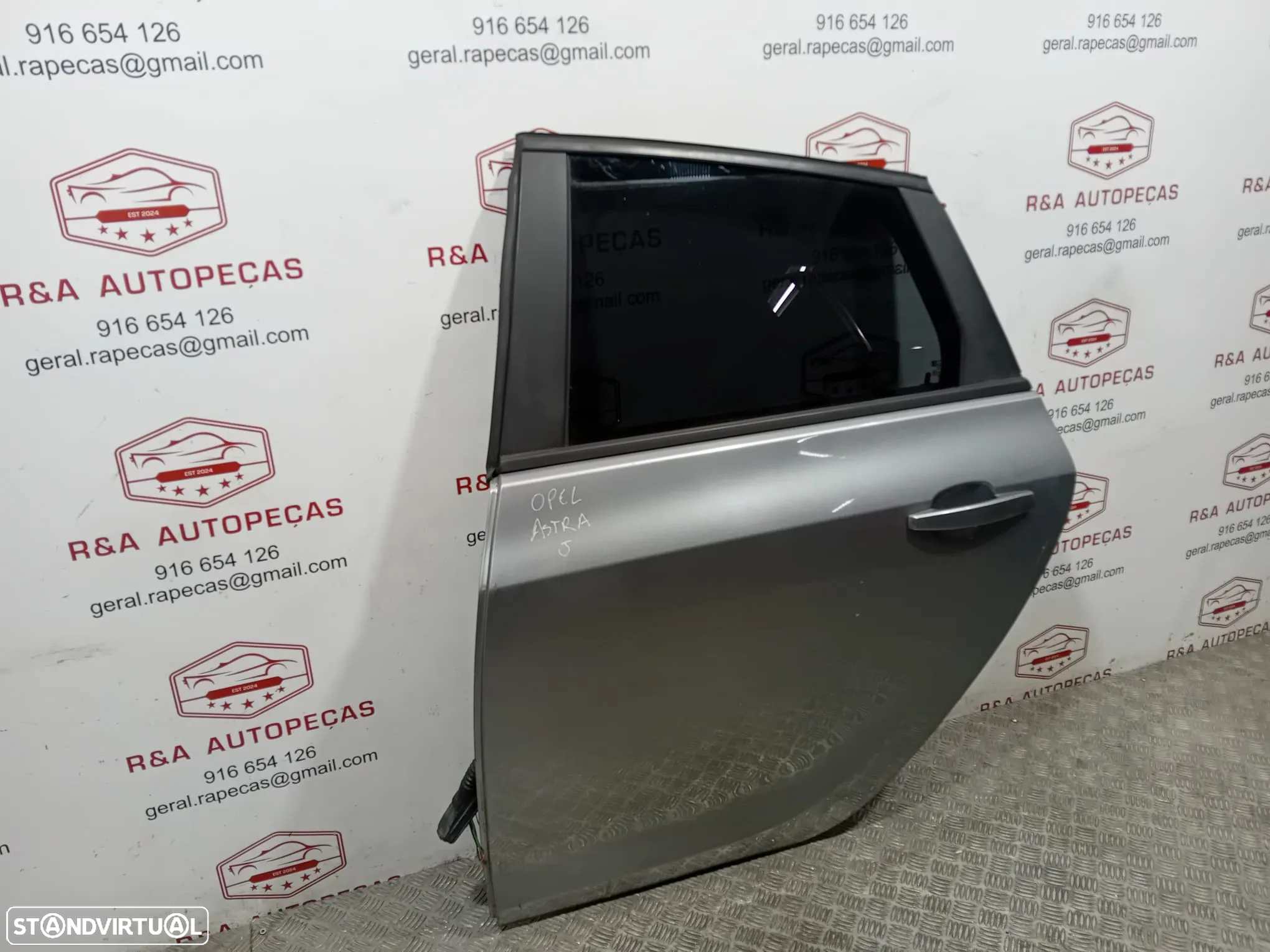 Porta Trás Esquerda Opel Astra J Original - 3