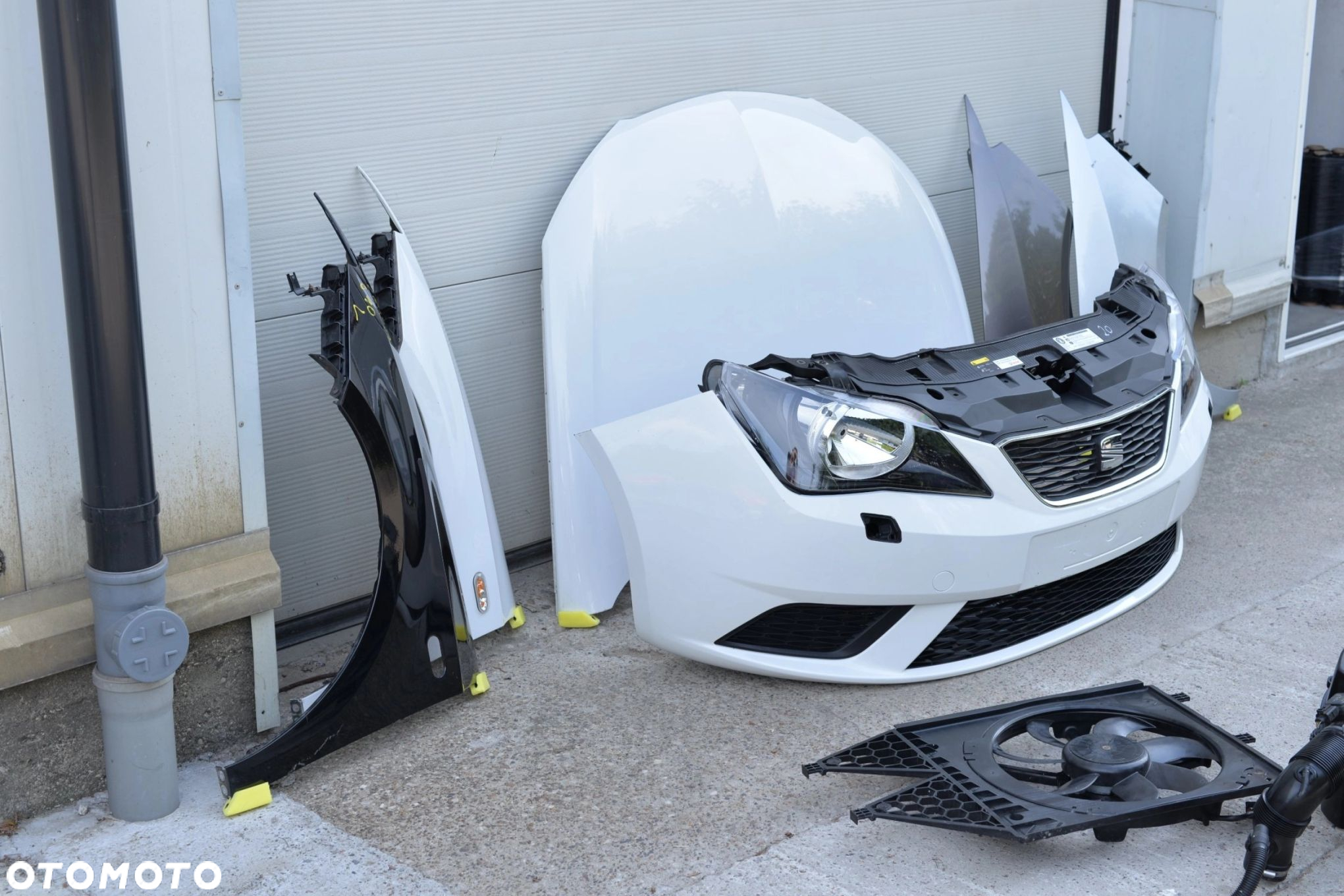 MASKA ZDERZAK GRILL BŁOTNIK LAMPA H7 XENON PAS BELKA SEAT IBIZA 12- 6J - 2