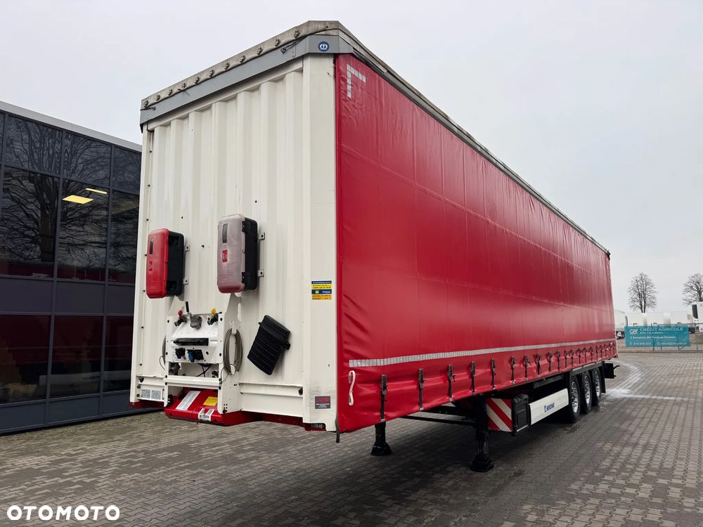 Krone Coilmulde, Rozsuwany tył, Maxi 385/55R22,5 - 7