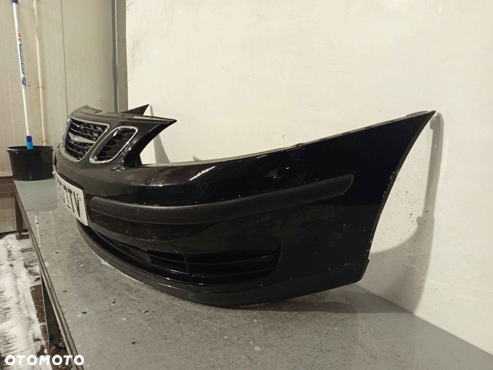 + ZDERZAK PRZÓD PRZEDNI SAAB 93 9-3 170 CZARNY - 2