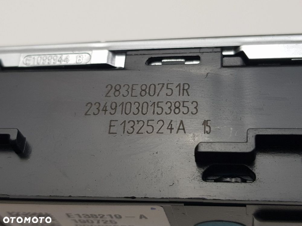 Panel sterowania Przełącznik Renault Talisman Megane IV 283E80751R - 9