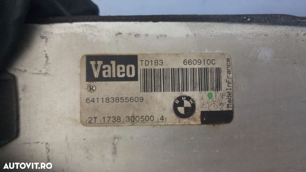 Radiator clima bord bmw seria 5 e39 530d 3.0 d 641183855609 - 2