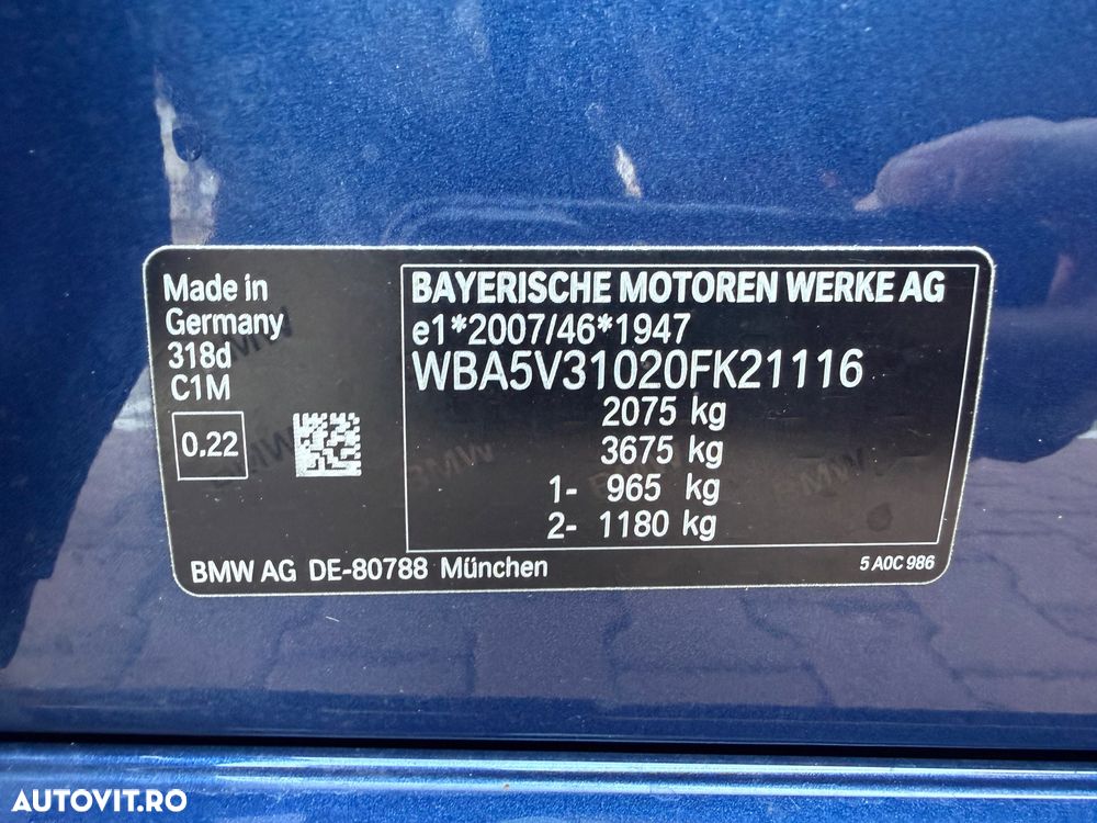 BMW Seria 3 318d Advantage - 15