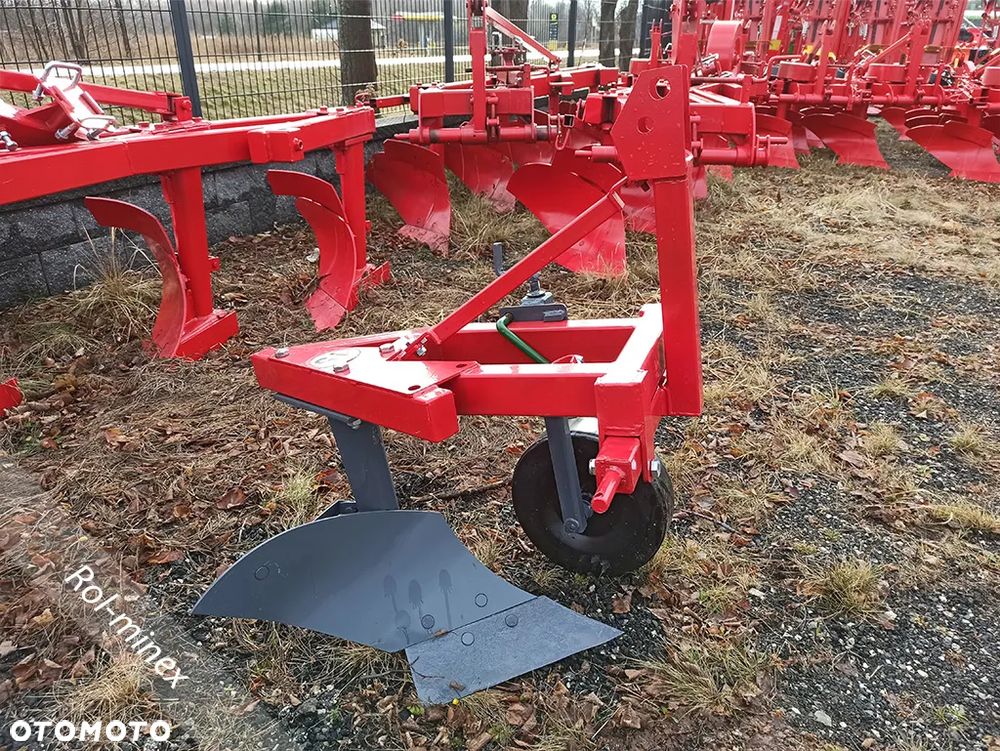Wzmocniona rama Pług 1/2 skibowy do mini traktorków Transport - 2