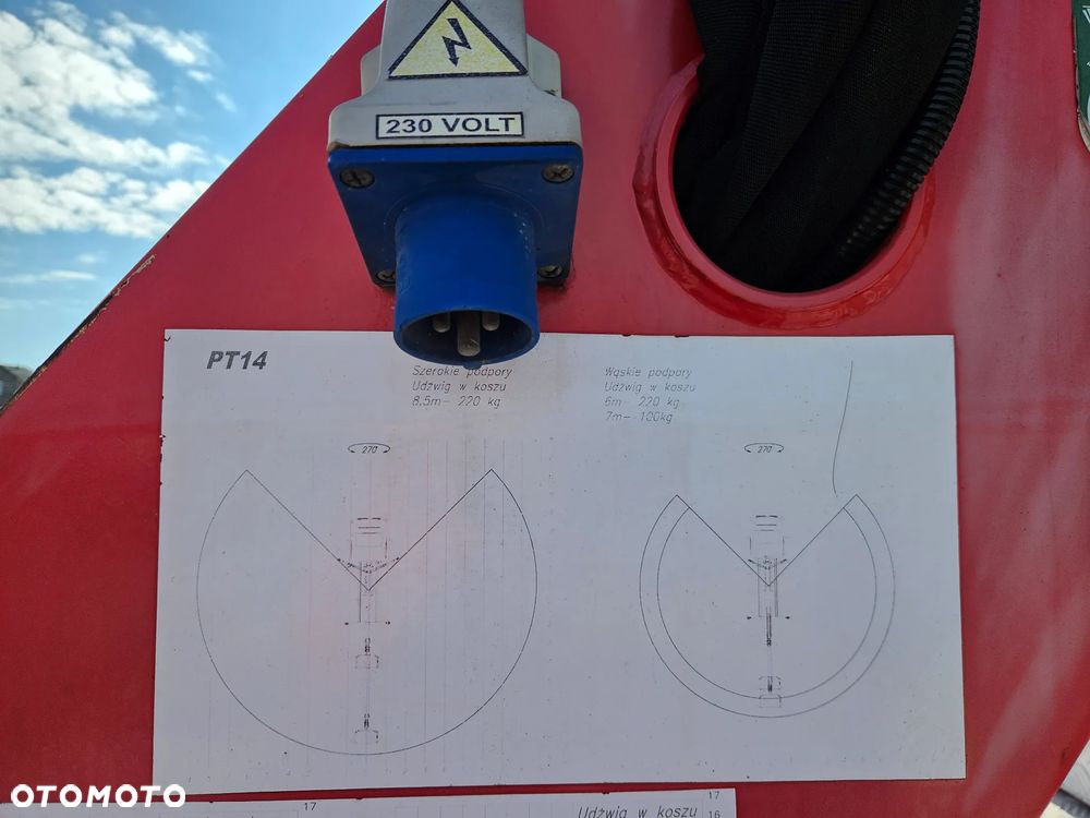 Ford Transit Podnośnik koszowy,12m,  tylko 365 mth pracy, Salon Polska - 19