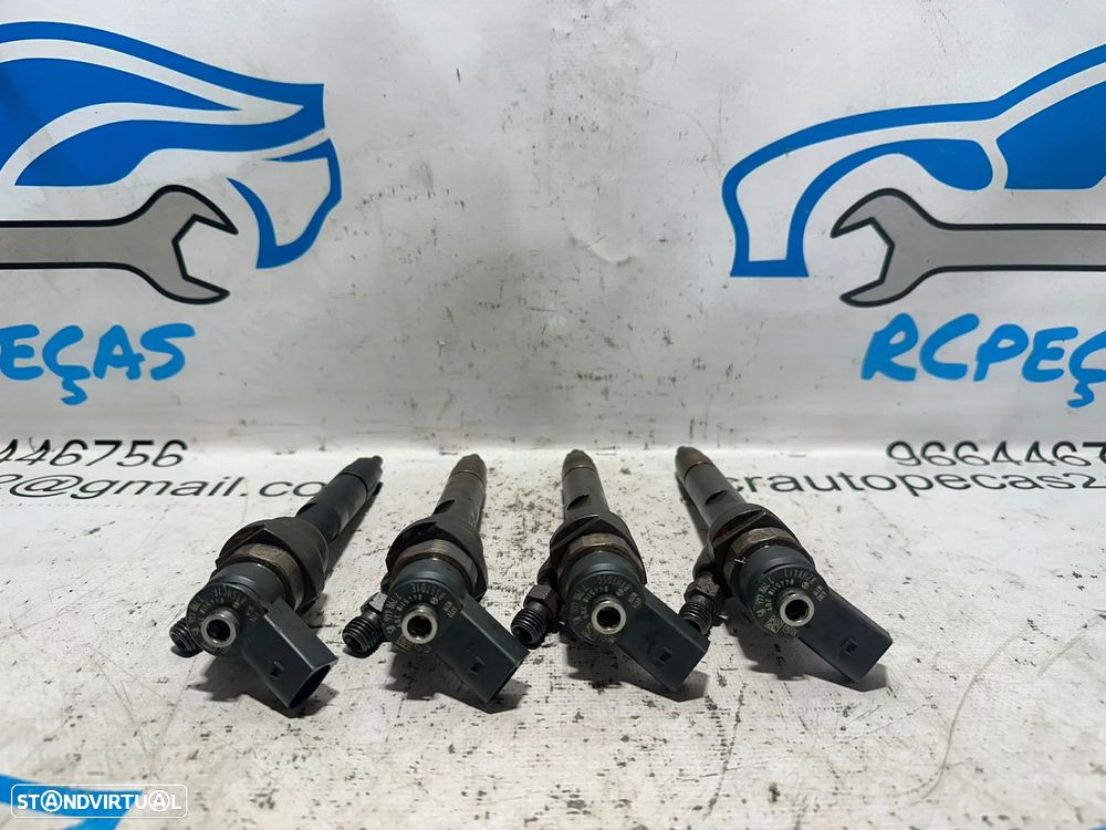.Conjunto de 4 injetores Bosch BMW 2.0D 16v N47D20 N47 N47N 116D 118D 316D 318D 118cv 143cv 2006 - 2016 - 2