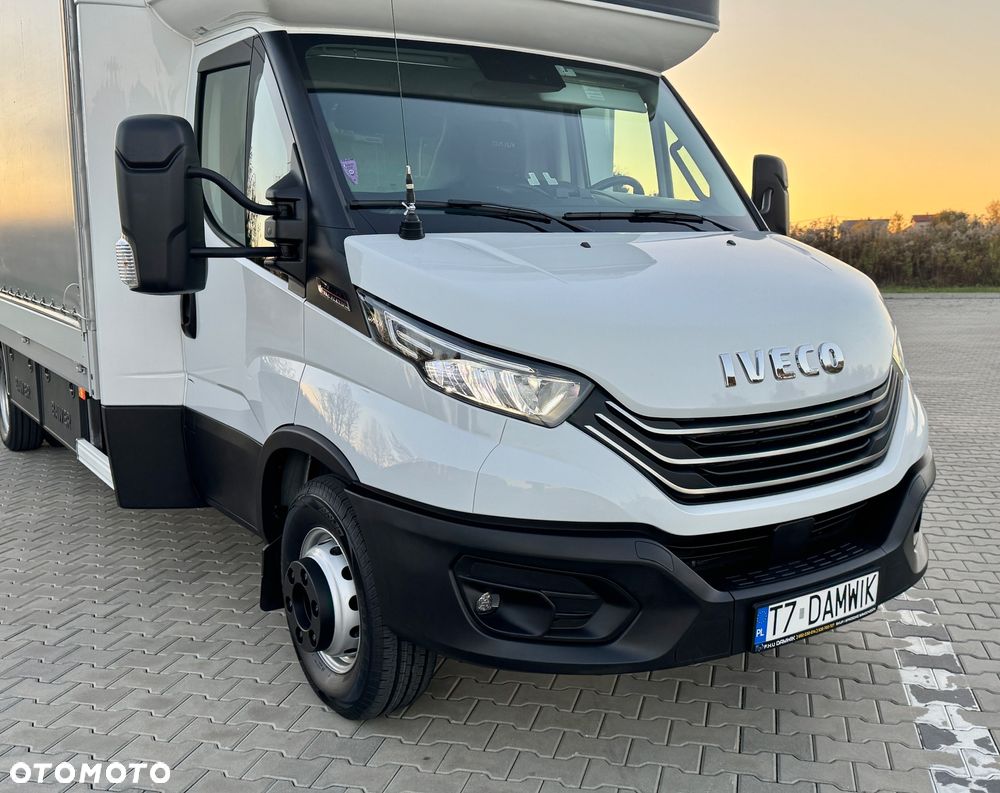 Iveco Daily 2023r Hi-Matic‼️70C18H‼️3.0 // Winda Dhollandia 1000KG // Plandeka 16 Palet 2x Firanka + Dach zsuwany ‼️Wysokość rampowa Full LED Tempomat Aktywny ACC Salon Polska 6.43mx2.45mx2.70m DMC7200KG Faktura Vat 23% - 38