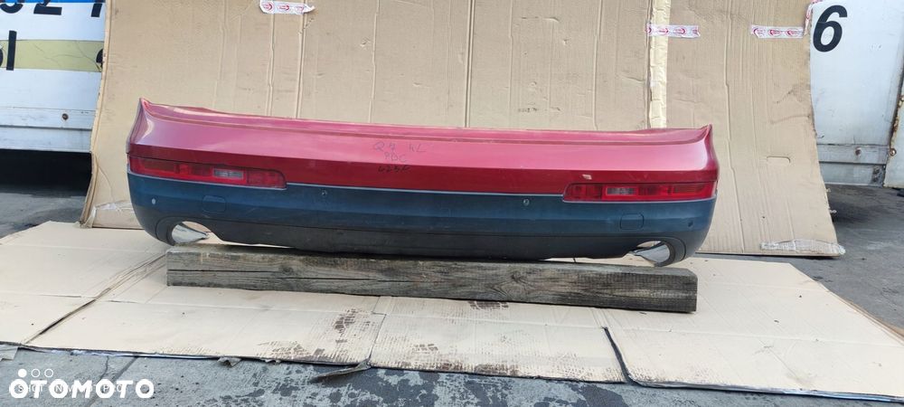 ZDERZAK TYLNI TYŁ AUDI Q7 4L PDC LZ3F KOMPLET - 1