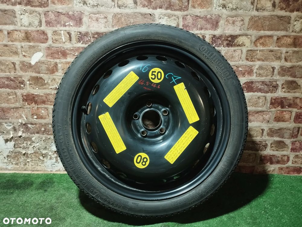KOŁO DOJAZDOWE 20" 4G0601027 145/60 ET22 66.5mm AUDI A6 C7 2011- ROK - 1
