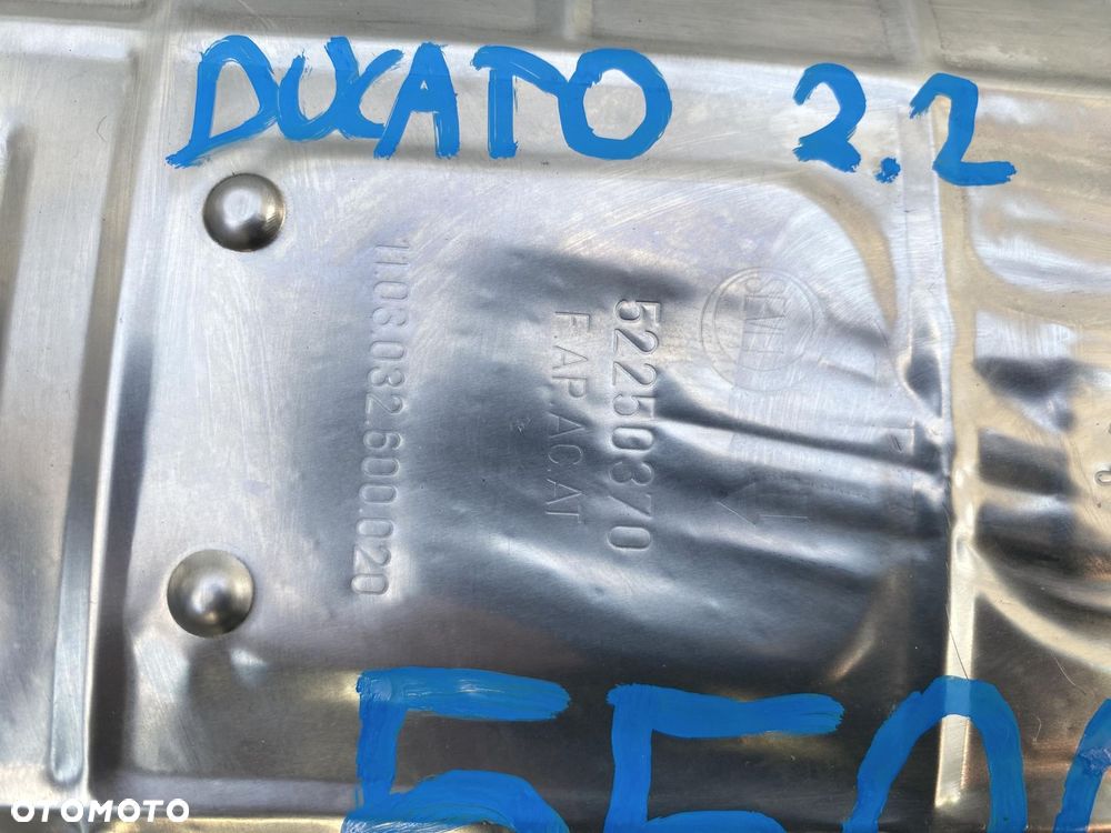 FIAT DUCATO 2.2 JTD E6 24- FILTR CZĄSTEK STAŁYCH DPF FAP DEMONTAŻ 52250370 - 7