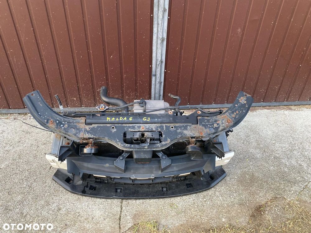KOMPLETNY PAS PRZEDNI BELKA CHŁODNICE WZMOCNIENIE MAZDA 6 GJ - 10