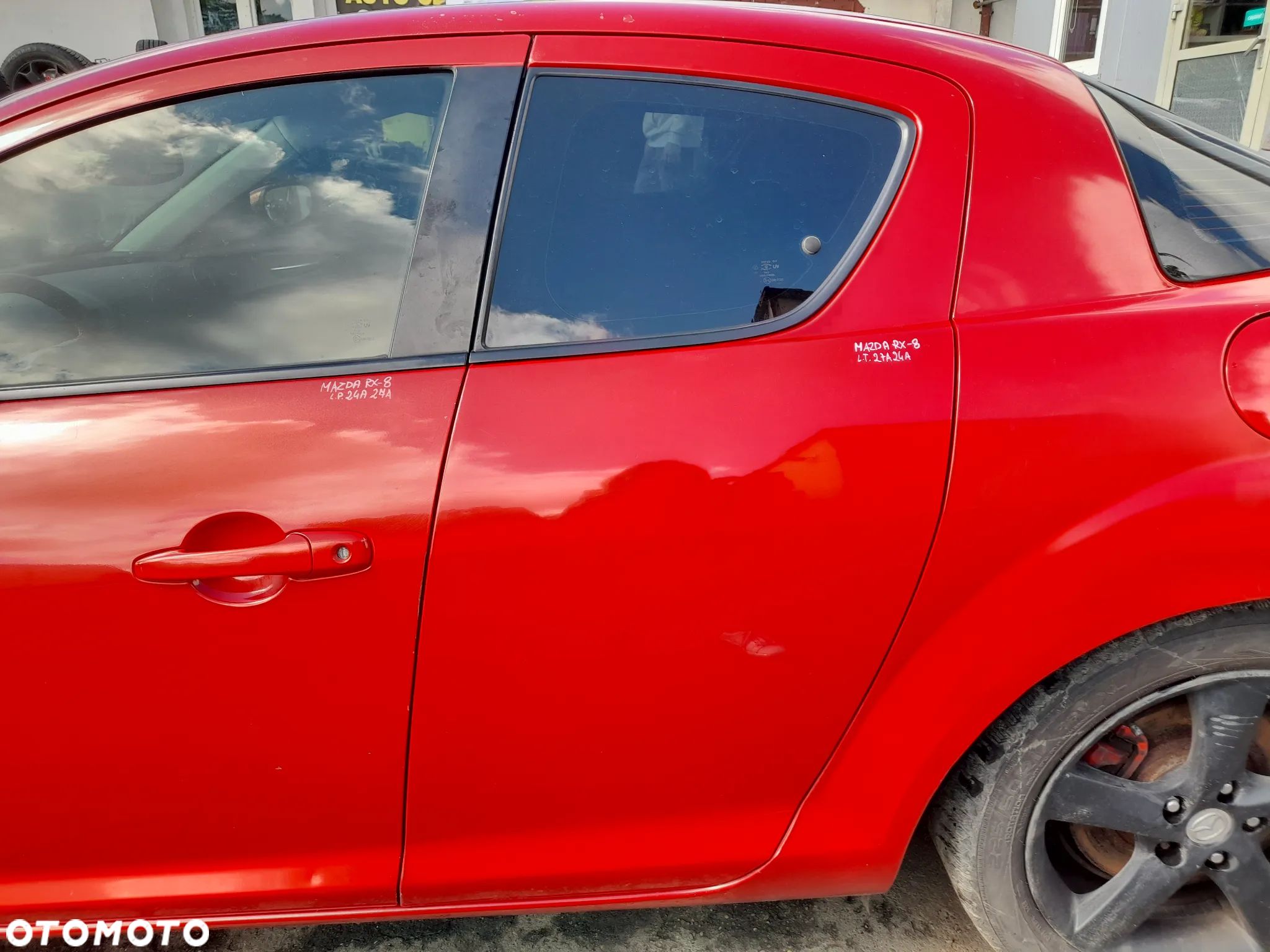 MAZDA RX-8 DRZWI LEWY TYŁ LEWE TYLNE 27A - 1