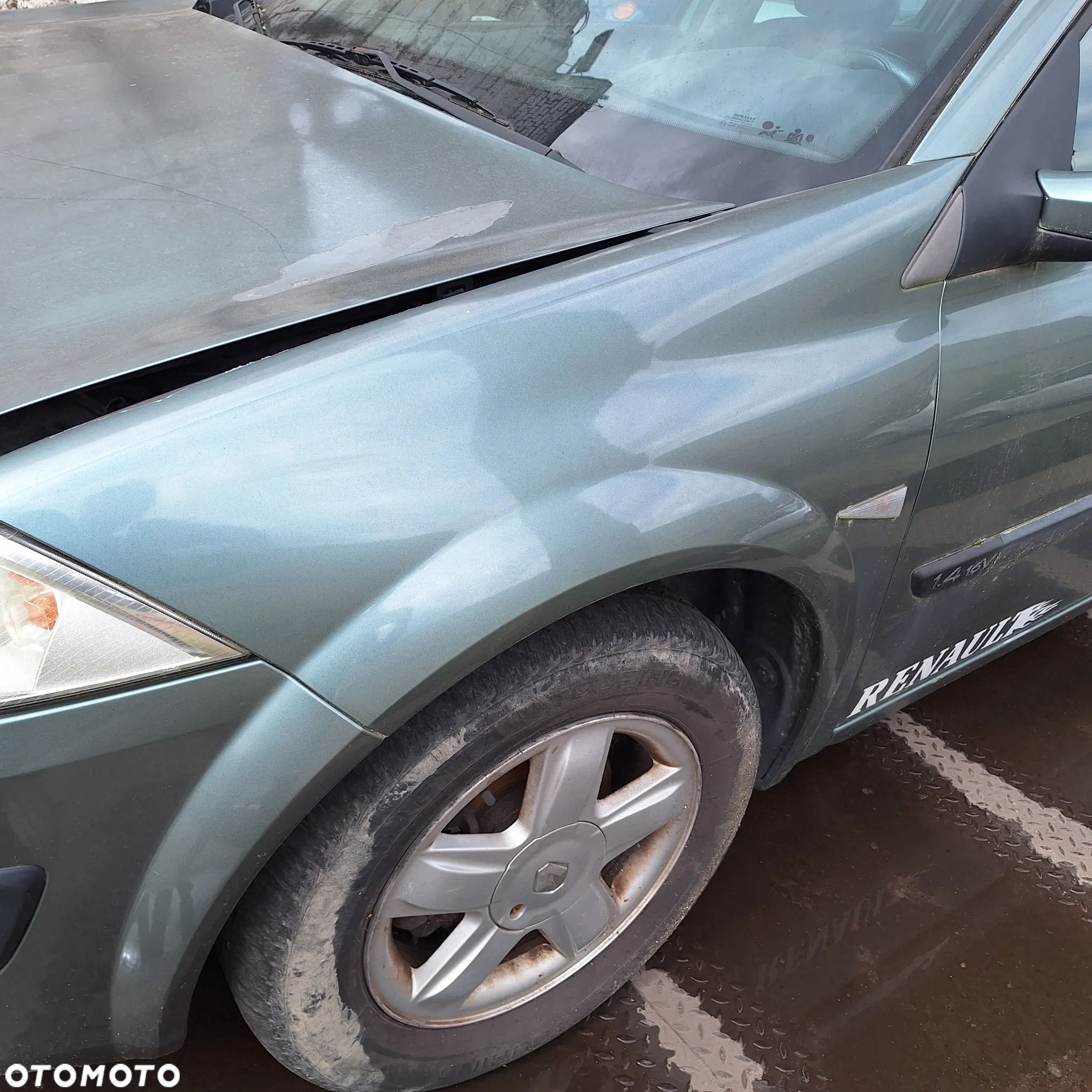DRZWI MASKA LAMPA ZDERZAK BLOTNIK KLAPA SZYBA LUSTERKO MEGANE II TED97 - 5