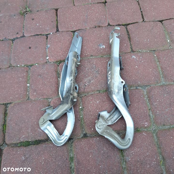 Peugeot 207 zawiasy maski komplet