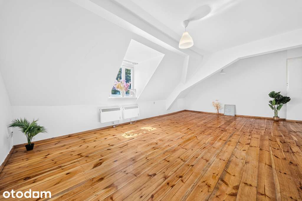 Super lokalizacja! Klimatyczne 41m2 (50m2 po pod.)