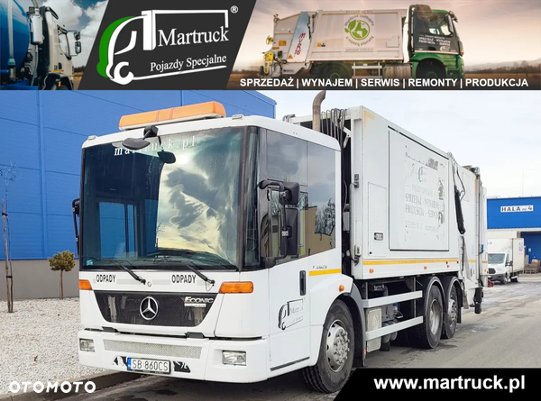 Mercedes-Benz Econic  2629 6x2 śmieciarka dwukomorowa