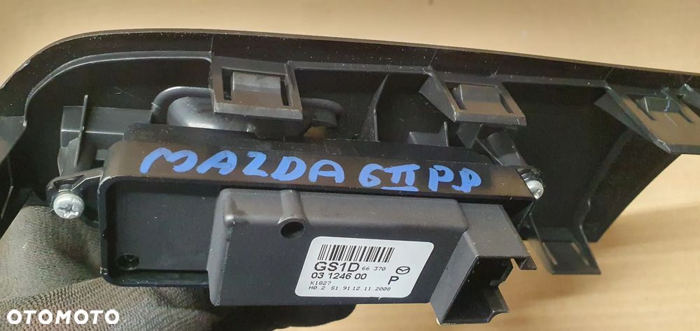 Przełącznik szyby prawy przód przedni Mazda 6 II GS1D66370 - 7