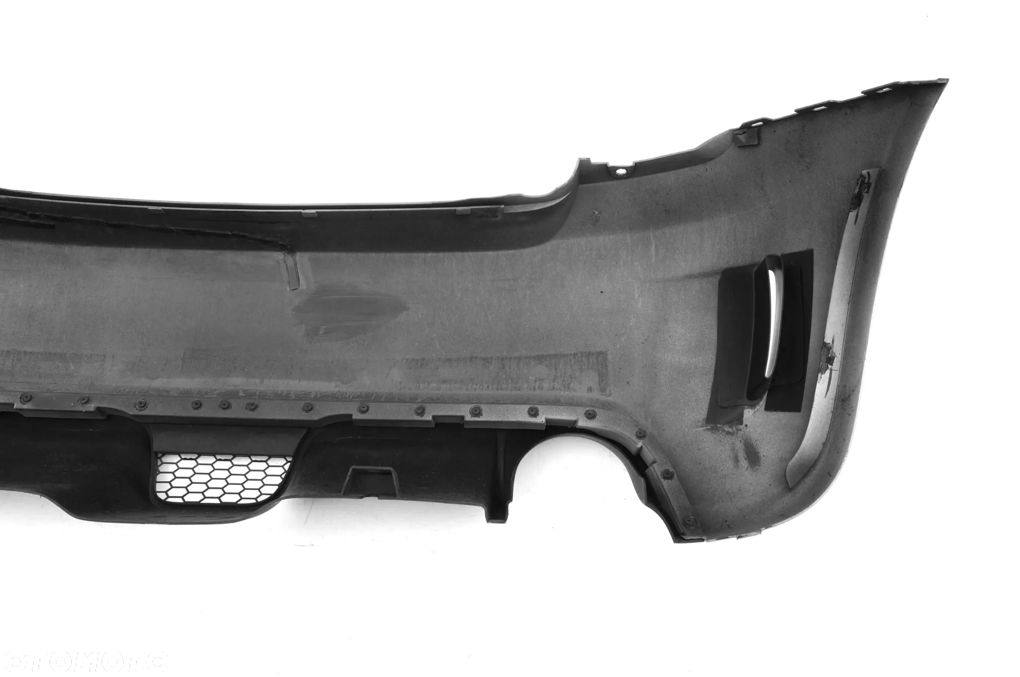 FIAT 500 ABARTH 2008 - 2015 zderzak spoiler tył DYFUZOR wloty OE - 10