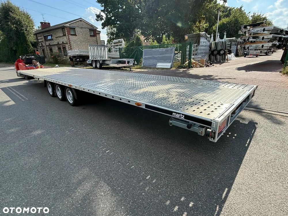 Martz Laweta Martz GT PLUS 850/3 3,5T 850x215m 3 osie wypełniona dwa auta 2 auta VDI - 16