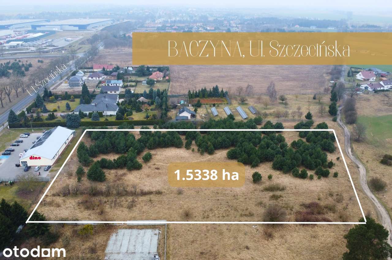 DZIAŁKA USŁUGOWA– GORZÓW, UL. Szczecińska- dowolny podział działki - Pełny obrazek: 3/4