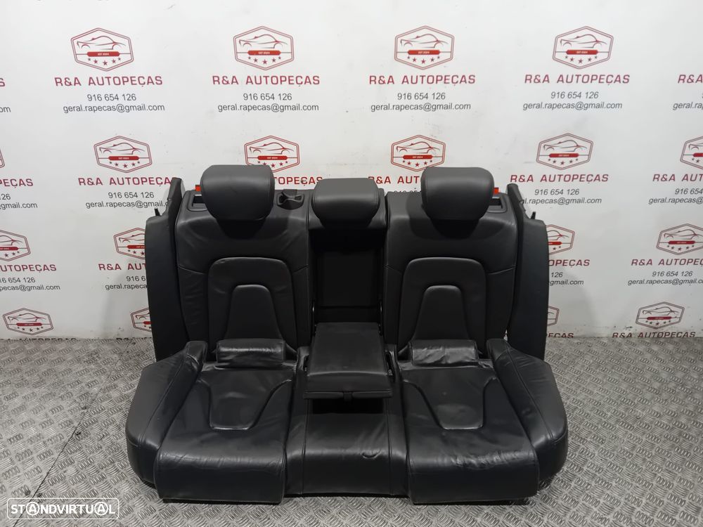 Conjunto de Bancos Audi A4 B8 em Pele Sedan Originais - 4