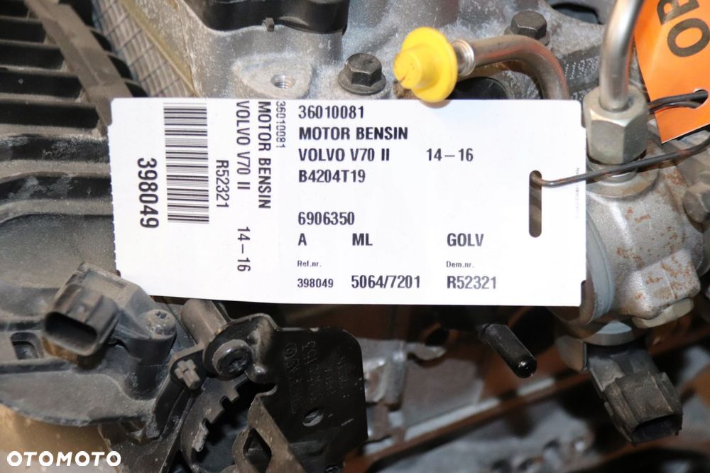 volvo v40 v60 s60 v70 s80 xc60 xc70 2.0 t4 silnik b4204t19 - 11