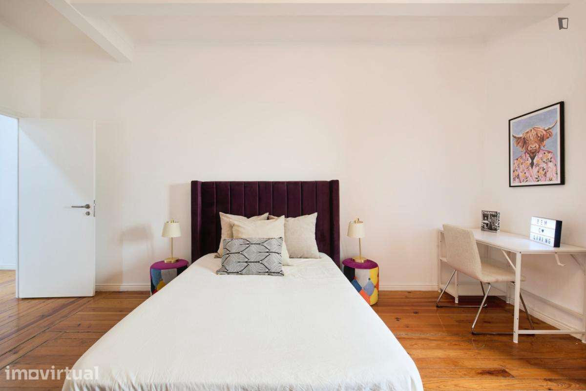 Quarto - localizado em Graça Lisbon - Grande imagem: 4/20