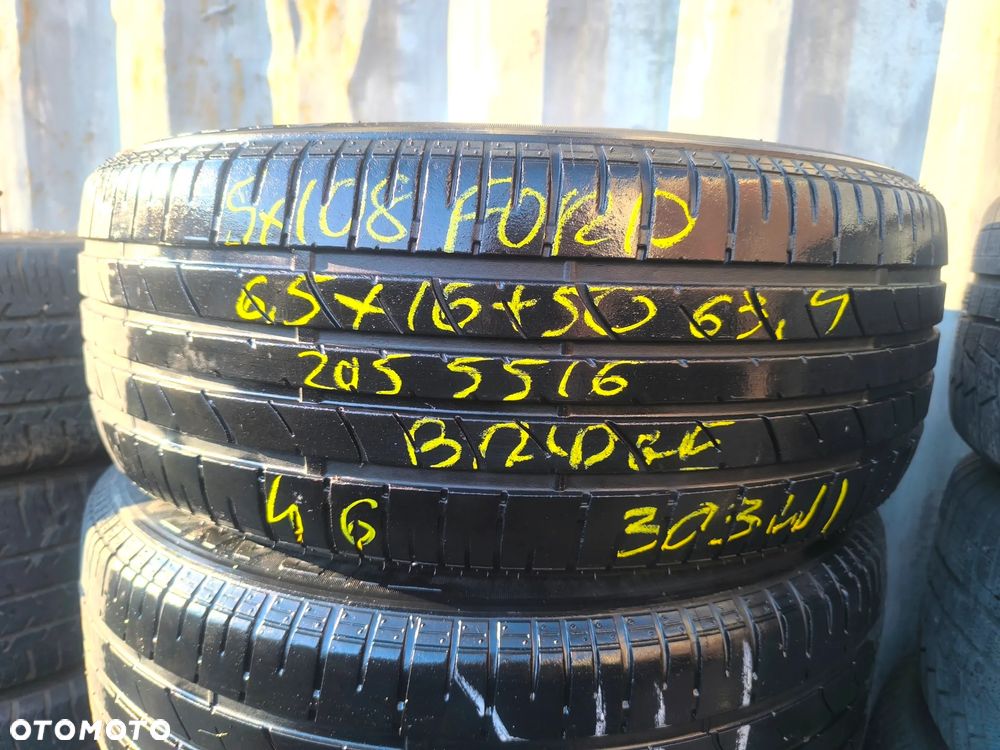 5x108 Felgi Stalowe Stal 16 Koła Letnie Lato FORD MONDEO MK3 MK4 MK5 FOCUS KUGA CMAX TOURNEO TRANSIT CONNECT SMAX GALAXY II III 23 VOLVO C30 V40 S40 V50 V40 4mm Legnica ALU-RAD 205/55 - 10