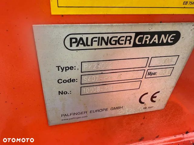 Palfinger HDS Palfinger PK29002E 6 wysuwow hydraulicznych sterowanie radiowe - 9