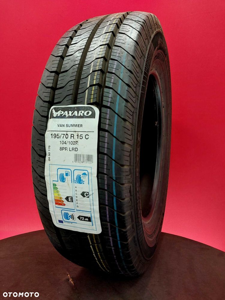 195/70 R 15 C Nowe letnie opony Paxaro Van Summer Bus Wzmocnione