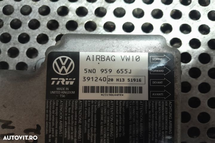 Calculator airbag 5N0959655J 5N0959655J Volkswagen VW Tiguan 1 5N [20 - 2