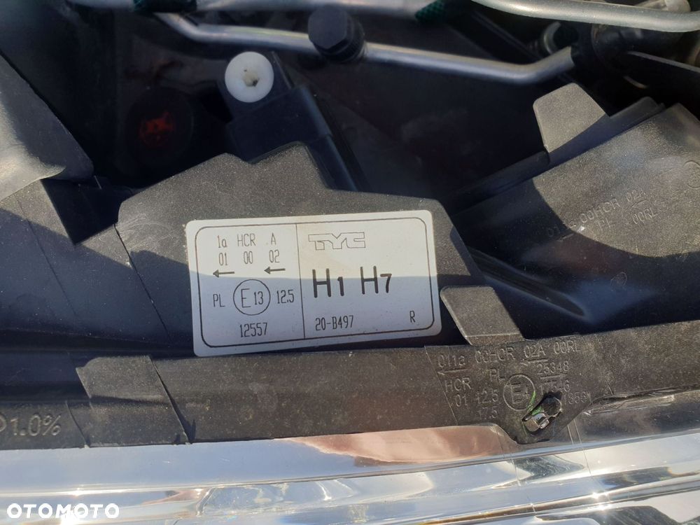 MASKA ZDERZAK BŁOTNIKI LAMPY 308 I T7 SW KTQC  PEUGEOT 2007-2011 SZARY MOONDUST PRZÓD KOMPLETNY - 5