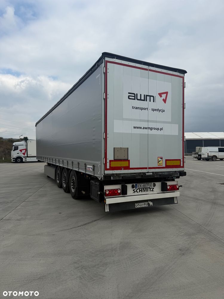 Schmitz Cargobull 4szt STANDART OŚ podnoszona sprawna opony 100%  alu deski nowa Plandeka - 1
