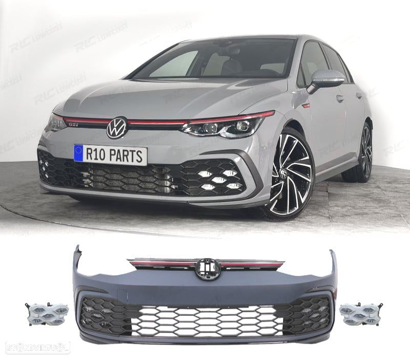 PÁRA-CHOQUES FRONTAL VOLKSWAGEN VW GOLF 8 GTI + NEVOEIROS - 1