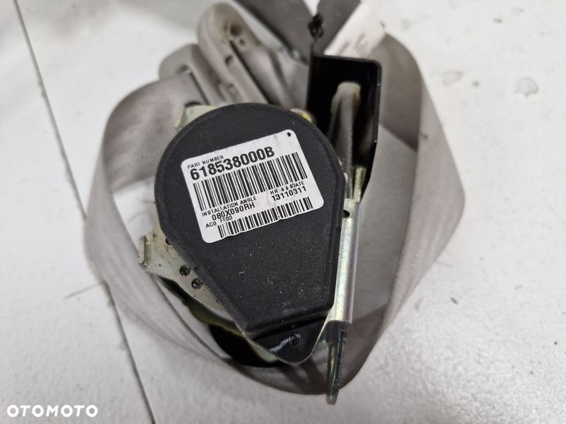 NISSAN LEAF I 1 PAS BEZPIECZEŃSTWA PRAWY PRZÓD 618538000B - 7