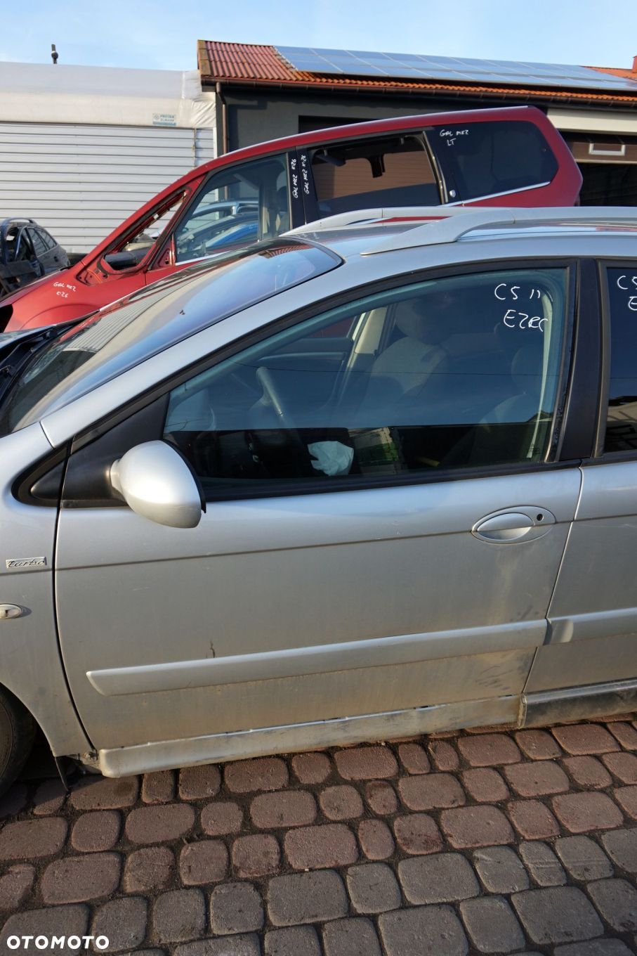 DRZWI PRZEDNIE LEWE C5 II LIFT KOMBI EZRC  SREBRNY CITROEN 2004-2007 - 1