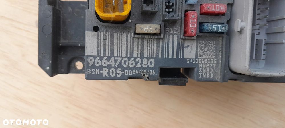 PEUGEOT CITROEN MODUŁ BSM R05 9664706280 - 2