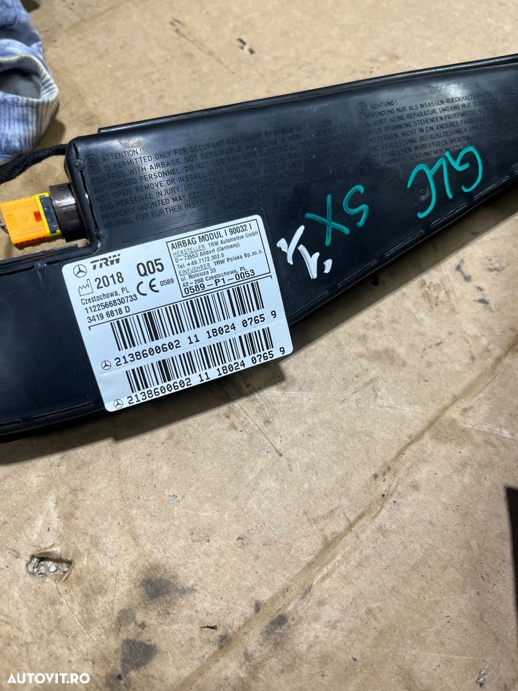 Airbaguri scaun Mercedes GLC coupe 2018 - 4