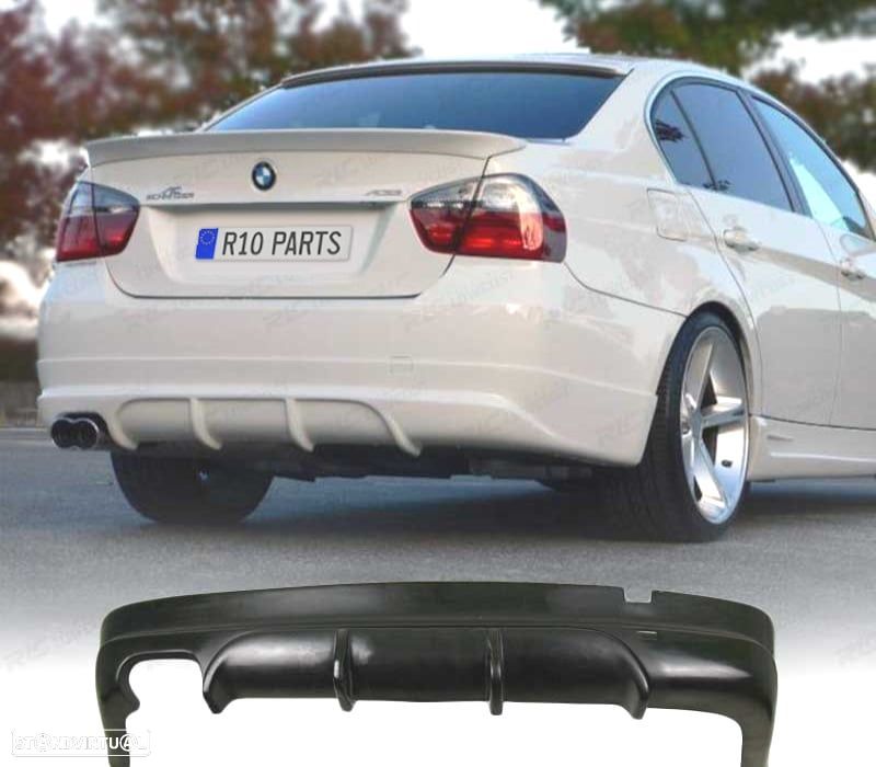 DIFUSOR BMW E90 E91 SEDAN TOURING ABS - 1