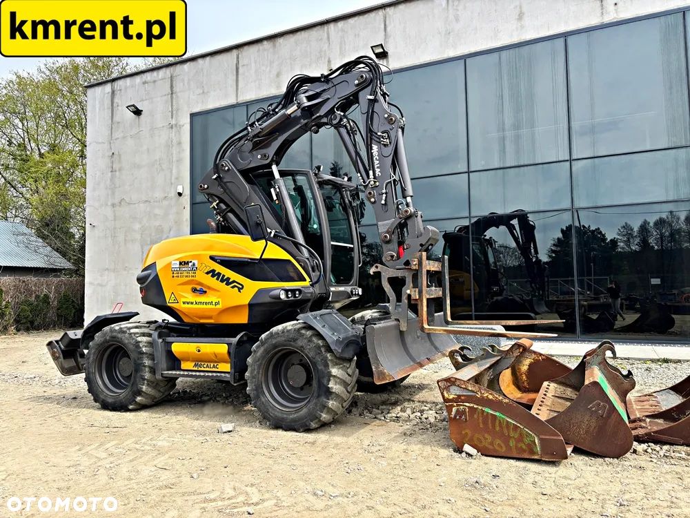Mecalac 11 MWR KOPARKA KOŁOWA 2020r. | 9 12 LIEBHERR 311 309 TAKEUCHI 295 KOMATSU PW 98 118 - 5