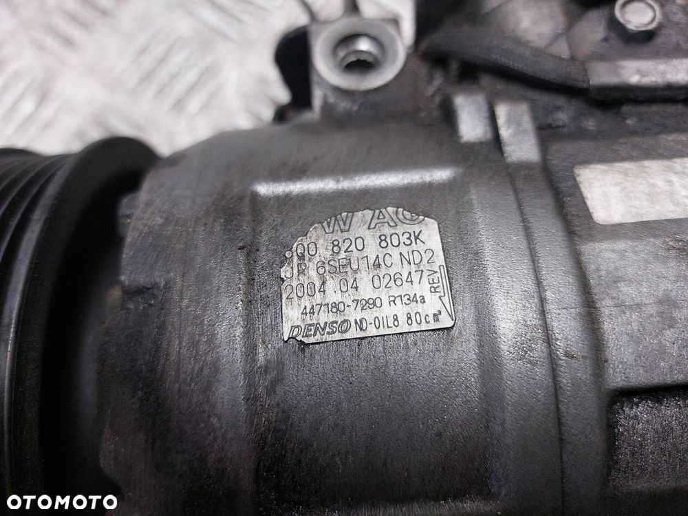 SPRĘŻARKA KOMPRESOR KLIMATYZACJI SEAT IBIZA III 1.2 12V 6Q0820803K - 2