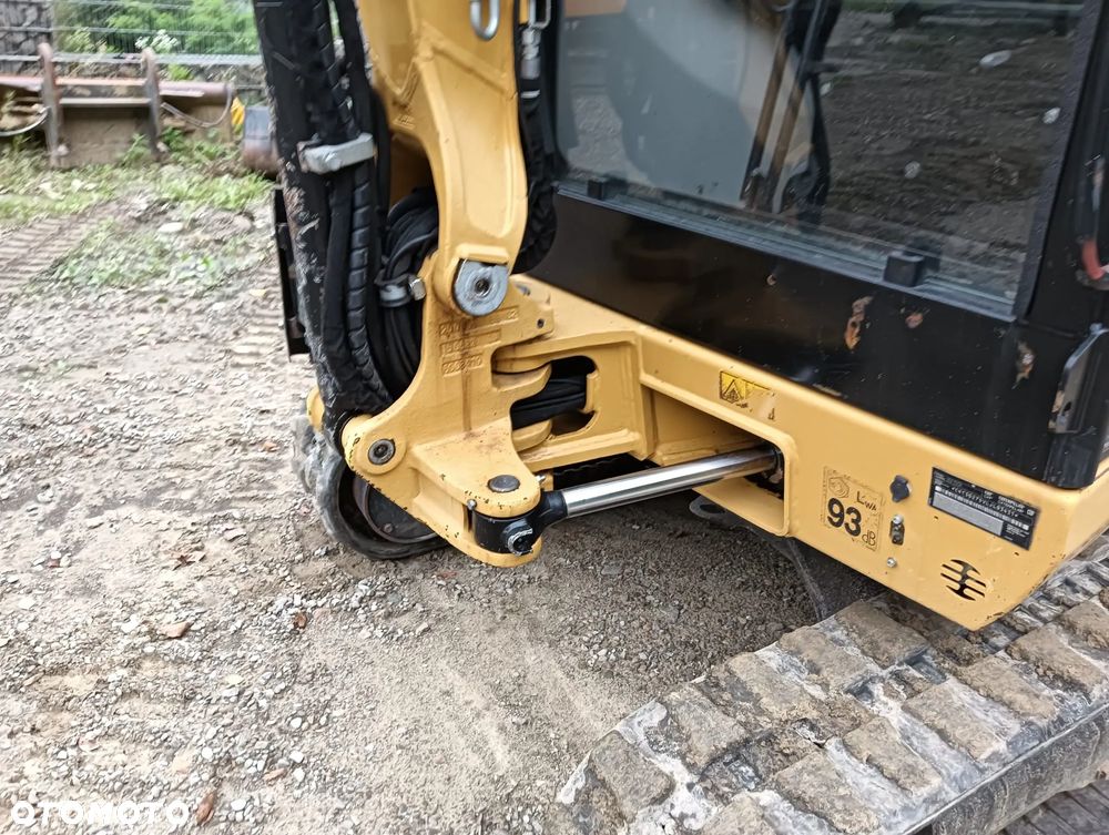 Caterpillar CAT 302.7 E | 2016r | 2500 mtg | 2700kg | minikoparka mini koparka gąsienicowa mała koparka obrotowa gąsienice gumowe - 9