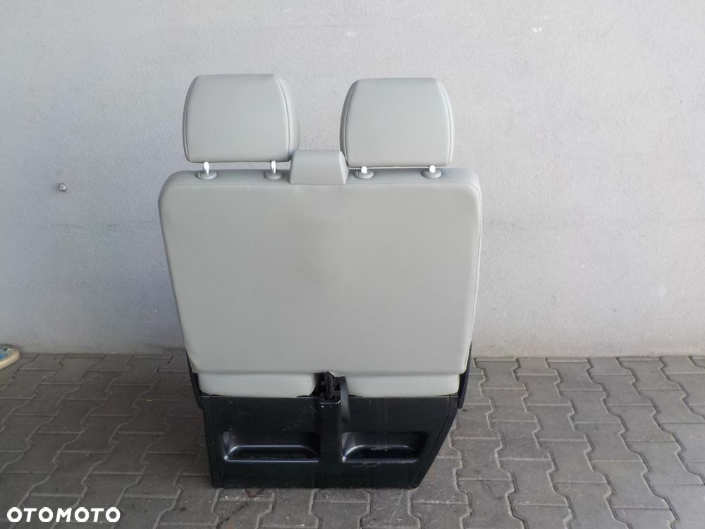 VW T5 LIFT T6 FOTEL SIEDZENIE KANAPA PODWÓJNA PASAŻERA PRZÓD PALACE - 6