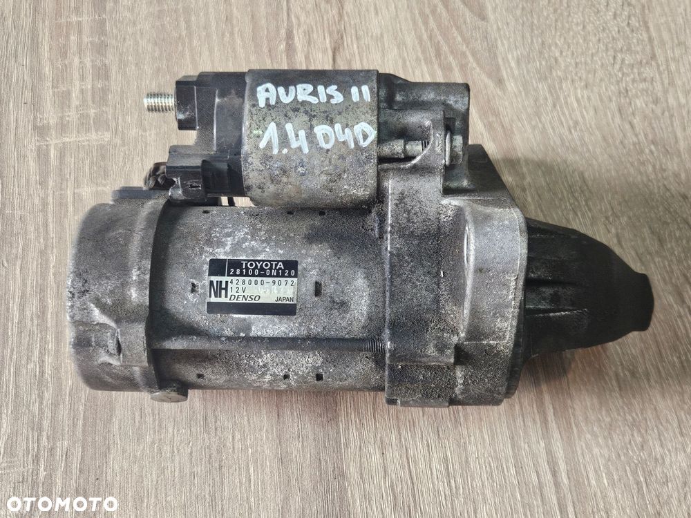 toyota auris ii yaris iii 12-18 1.4 d4d rozrusznik - 1