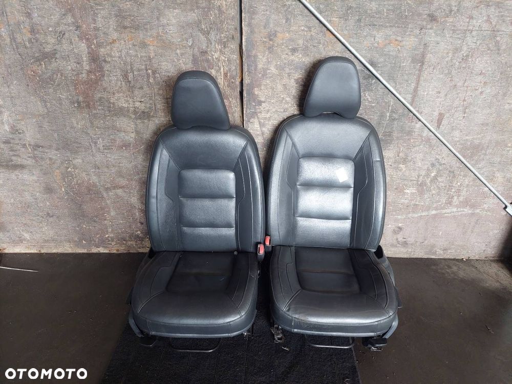 FOTELE KOMPLET LEWY PRAWY KANAPA TYŁ + BOCZKI VOLVO V70 III LIFT SKÓRA - 6