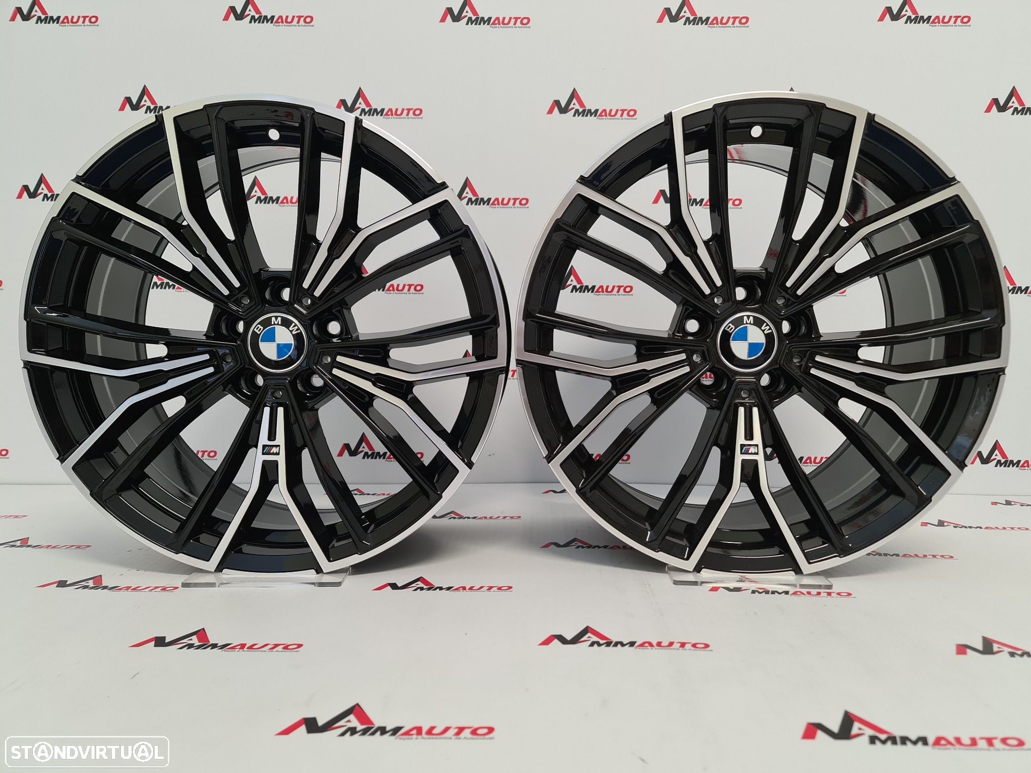 Jantes Look BMW 846M Preto Polido 19 (5x112) - 1