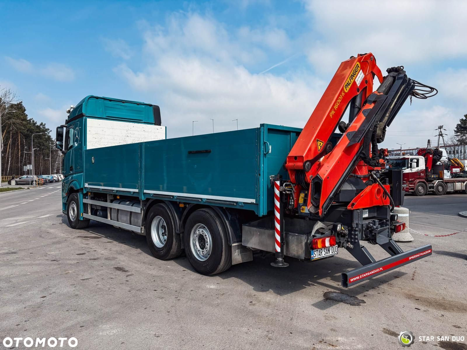 Mercedes-Benz ACTROS 2545 6x2 Palfinger PK 16001 HDS Żuraw - 11