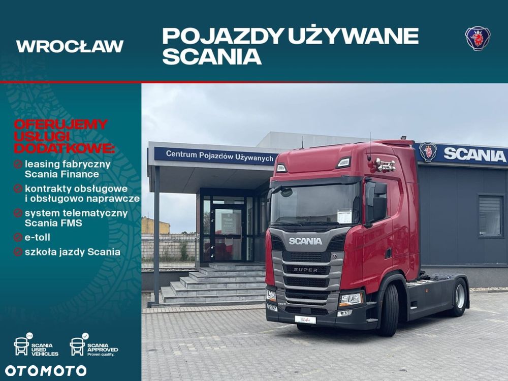Scania S 460 A4x2NA Tachograf SMART 2 Klimatyzacja 4 - 1