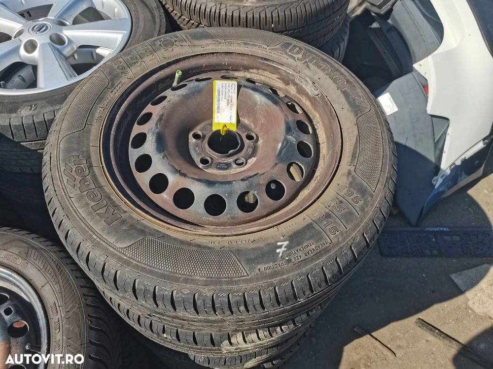Jante tabla Chevrolet Aveo T300 2012 2013 2014...15x16J112 IS39 195/65R15 - 1